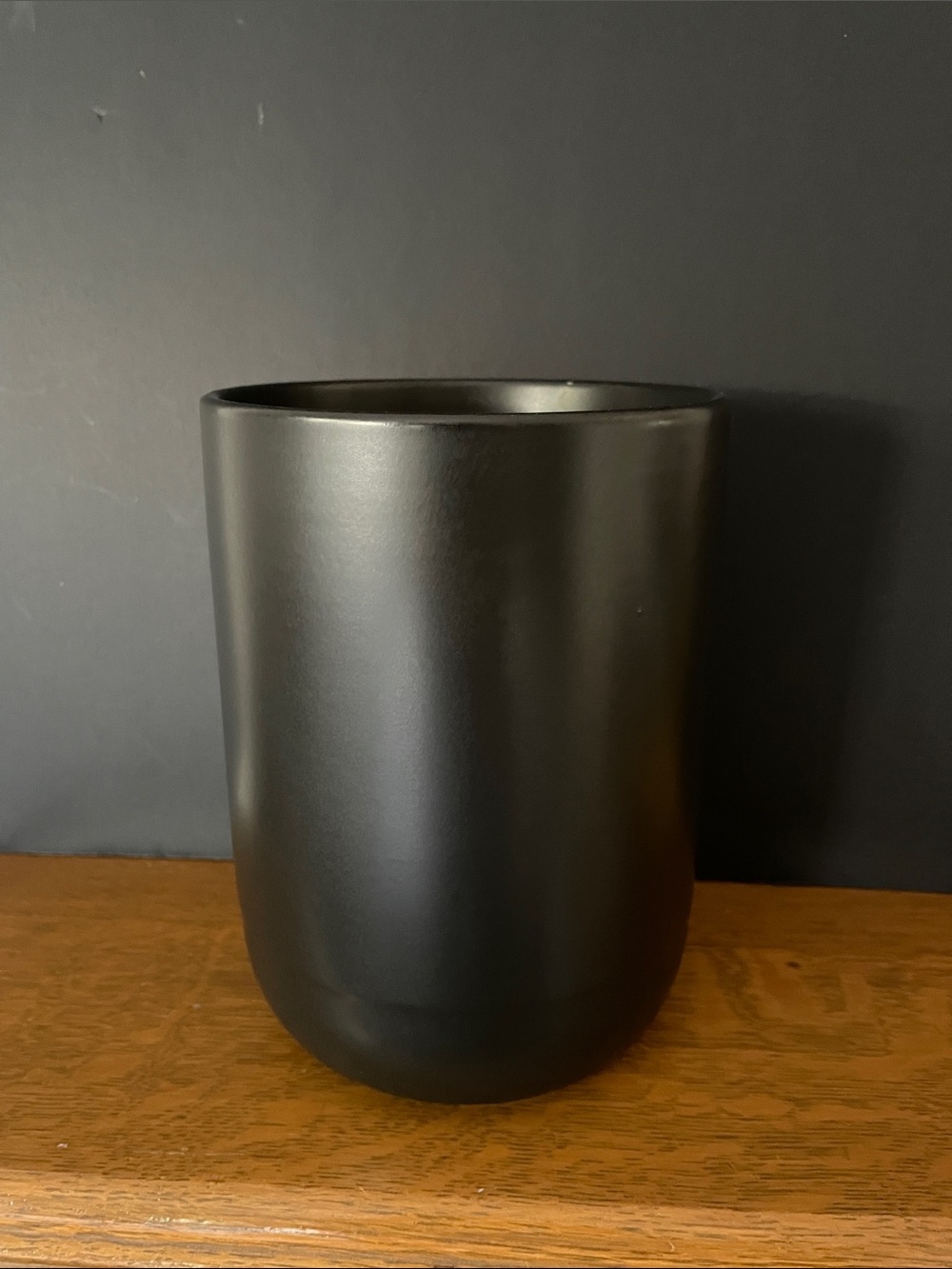 Mystical Black Ceramic Vase / Halloween - Picture 3 of 4